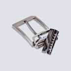 2 in 1 Reversible Buckle 35mm - Chrome Shine - RoyaltyNow