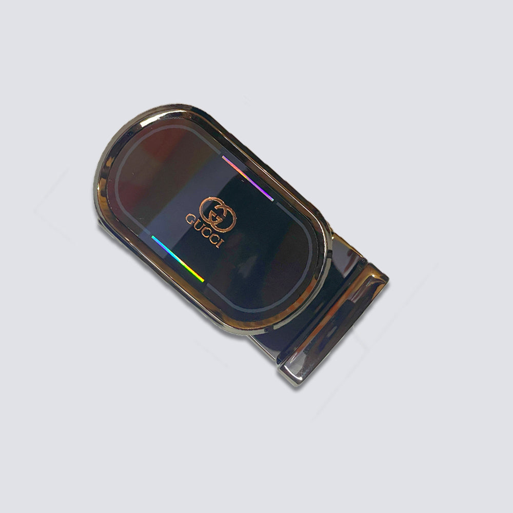 Men's Autolock Belt - Garari Buckle - Shiny - Gucci - RoyaltyNow