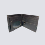 Leather Wallet - Crocodile - BLK - BRN - RoyaltyNow