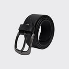 Full Grain Black Softy Premium Leather Belt