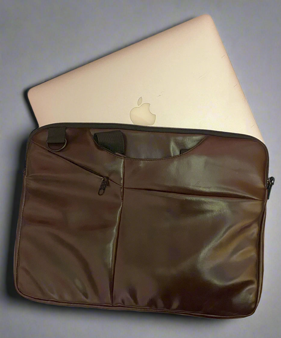 Crazy Brown Executive Laptop Sleeve - RoyaltyNow